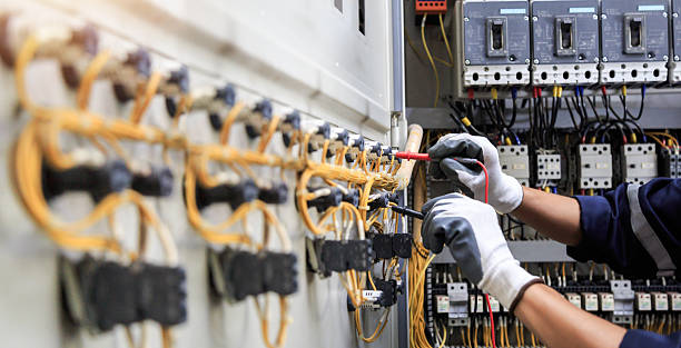 Professional Electrician technician working in Brillion, WI